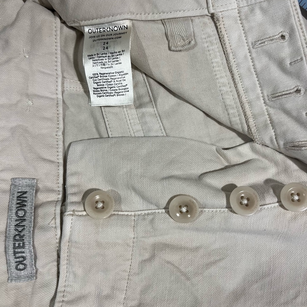 Outerknown Utility Pants- off-white - Picture 6 of 6